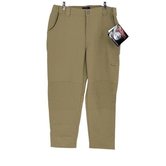 RailRiders Lined Yukon Work Cargo Pants Dark Stone Tan Mens Size‎ XL NWT - Picture 1 of 10